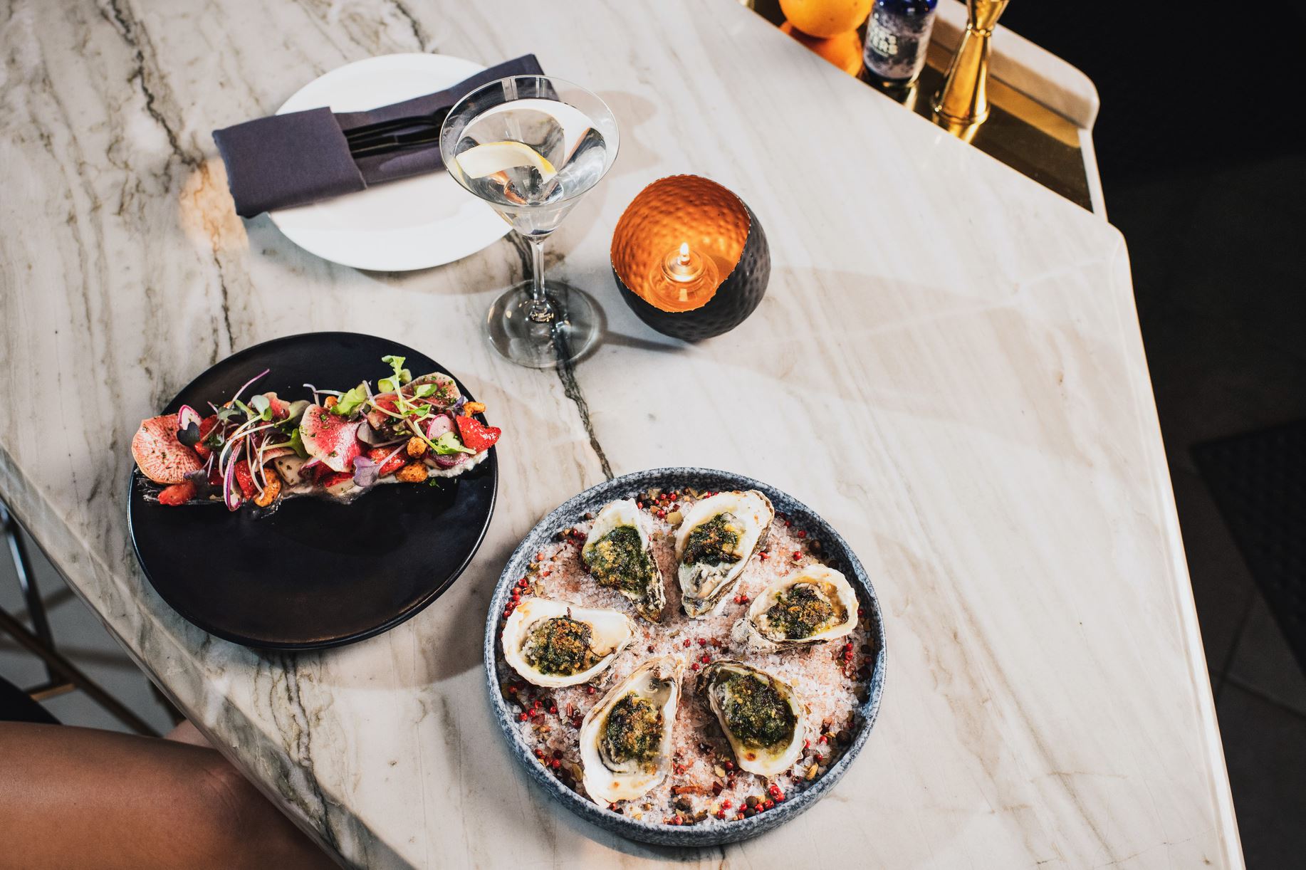 Food and Drink Menus at Blue LLama Jazz Club & Restaurant